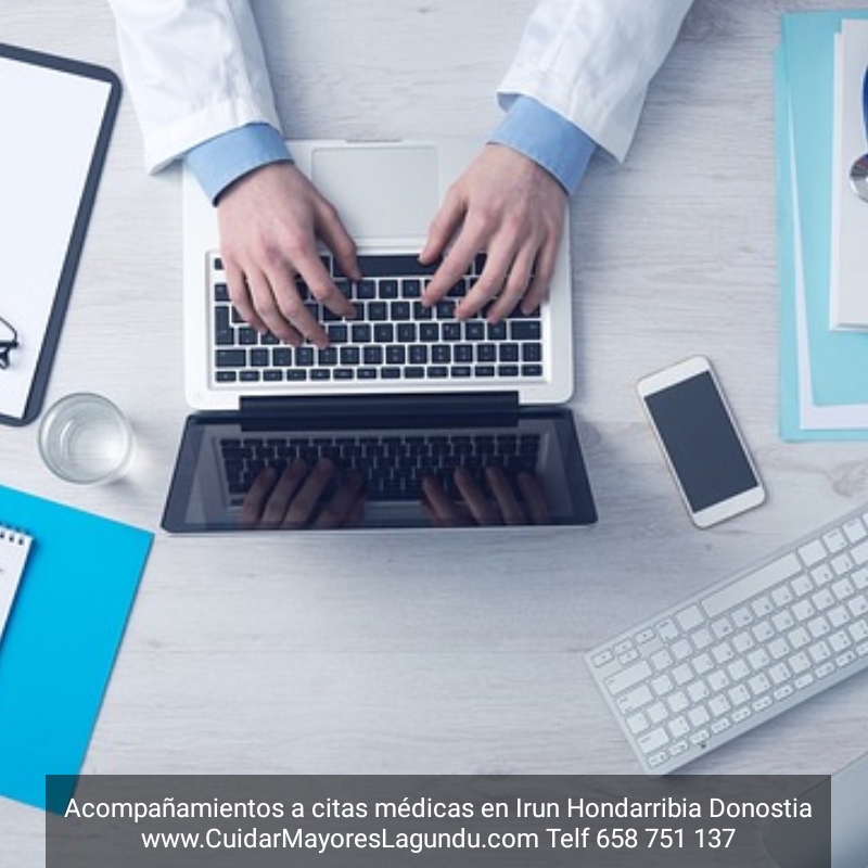 Acompañamientos a Citas medicas en Irun Hondarribia Donostia Guipuzcoa