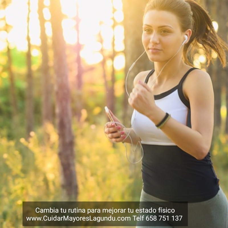 Cambia tu rutina para mejorar tu estado fisico