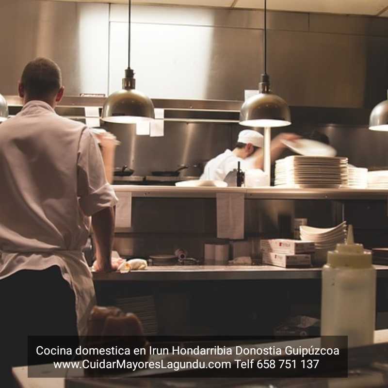 Cocina domestica en Irun Hondarribia Donostia Guipuzcoa