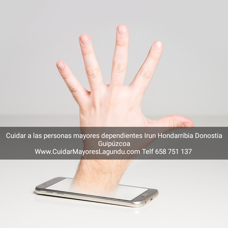 Cuidar a las personas mayores dependientes en Irun Hondarribia