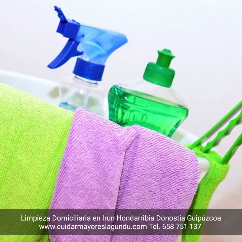 Limpieza Domiciliaria en Irun Hondarribia Donostia Guipuzcoa