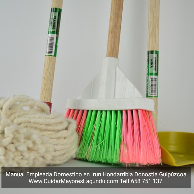 Manual de empleada domestica en Irun Hondarribia Donostia Guipuzcoa
